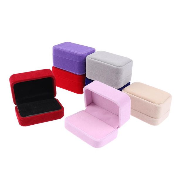 jewelry pouches, bags 2021 luxury square velvet couple double ring box case storage organizer gift packaging portable travel wedding, Pink;blue
jewelry pouches, bags 2021 luxury square velvet couple double ring box case storage organizer gift packaging portable travel wedding, Pink;blue