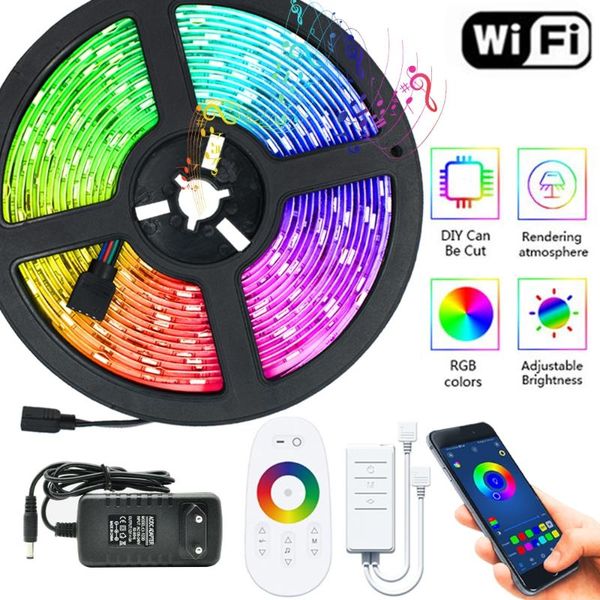 strips led strip lamps bluetooth smart controller luz rgb 2835 smd flexible lamp tape ribbon with diode dc12v 32.8ft wifi
strips led strip lamps bluetooth smart controller luz rgb 2835 smd flexible lamp tape ribbon with diode dc12v 32.8ft wifi