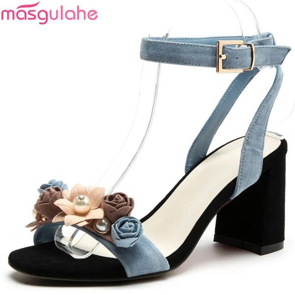 masgulahe 2021 suede leather women sandals square high heels summer fashion flower ladies party shoes, Black
masgulahe 2021 suede leather women sandals square high heels summer fashion flower ladies party shoes, Black