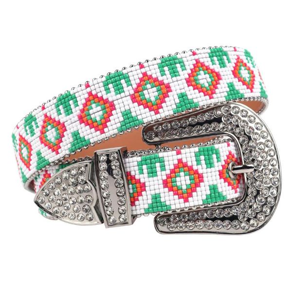 belts western bead belt for women men vintage strap wide buckle rhinestones cowgirl cowboy cinturones para mujer, Black;brown
belts western bead belt for women men vintage strap wide buckle rhinestones cowgirl cowboy cinturones para mujer, Black;brown