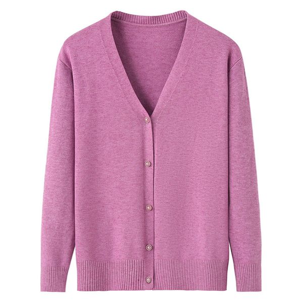 women's knits & tees fashion knitted sweater women cardigan spring autumn casual v-neck long sleeve knit coat ladies outerwear top, White
women's knits & tees fashion knitted sweater women cardigan spring autumn casual v-neck long sleeve knit coat ladies outerwear top, White