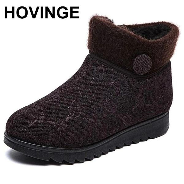 boots hovingewomen winter keep warm fluff lining lightweight flat shoes non slip soft sole pattern ankle furry fashion, Black
boots hovingewomen winter keep warm fluff lining lightweight flat shoes non slip soft sole pattern ankle furry fashion, Black