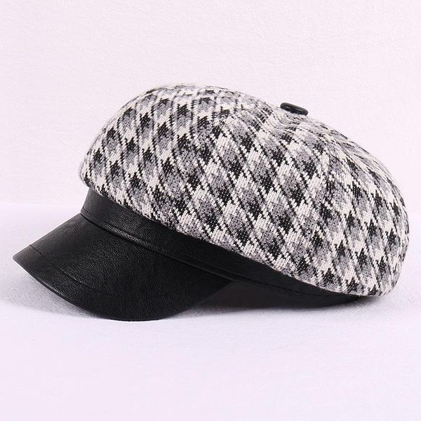 online celebrity with sweet and lovely octagonal hat female autumn winter korean fashion clear beret berets, Blue;gray
online celebrity with sweet and lovely octagonal hat female autumn winter korean fashion clear beret berets, Blue;gray