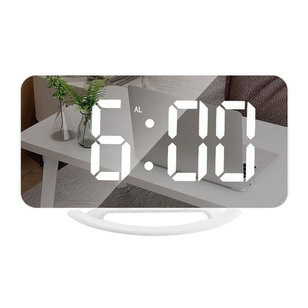 other clocks & accessories creative led mirror digital alarm clock usb/ powered desktemperature display low beam function makeup
other clocks & accessories creative led mirror digital alarm clock usb/ powered desktemperature display low beam function makeup