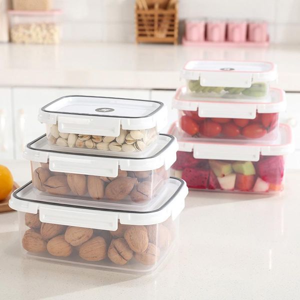 storage bottles & jars three-piece box kitchen plastic microwave refrigerator sealing lunch rectangular preservation
storage bottles & jars three-piece box kitchen plastic microwave refrigerator sealing lunch rectangular preservation
