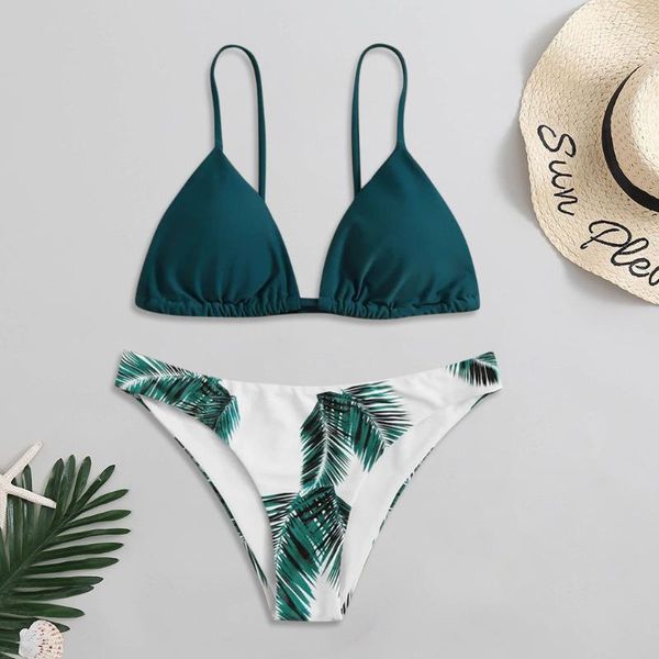 women's swimwear women leaf print bikini set push-up swimsuit push up beachwear spaghetti strap padded costume da bagno #g2, White;black
women's swimwear women leaf print bikini set push-up swimsuit push up beachwear spaghetti strap padded costume da bagno #g2, White;black