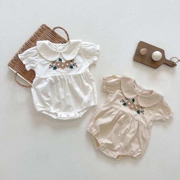baby girls ruffle romper embroidered flower jumpsuit cotton rompers outfits summer clothes sunsuit jumpsuits, Blue
baby girls ruffle romper embroidered flower jumpsuit cotton rompers outfits summer clothes sunsuit jumpsuits, Blue