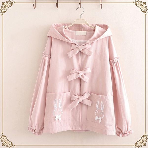 spring kawaii casual oversize long sleeve hooded coat for teen girls japanese harajuku embroideried school women hoodies women's trenc, Tan;black
spring kawaii casual oversize long sleeve hooded coat for teen girls japanese harajuku embroideried school women hoodies women's trenc, Tan;black