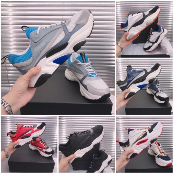 luxury brand designer b22 b23 sneakers white leather calfskin shoes technical knit women platform sneaker blue grey size 35-46, Black
luxury brand designer b22 b23 sneakers white leather calfskin shoes technical knit women platform sneaker blue grey size 35-46, Black