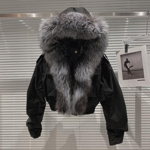 women's jackets women warm winter jacket 2021 fashion fur collar removable liner hooded coat thicken long sleeve outwear, Black;brown
women's jackets women warm winter jacket 2021 fashion fur collar removable liner hooded coat thicken long sleeve outwear, Black;brown
