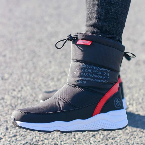women winter boots non-slip waterproof 2021 snow boots women thick plush zipper warm ankle boots for woman -40 degrees, Black
women winter boots non-slip waterproof 2021 snow boots women thick plush zipper warm ankle boots for woman -40 degrees, Black