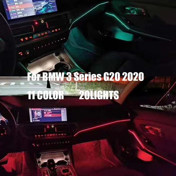 light interior atmosphere for 3 series g20 2021 led ambient door footwell original mmi control interior&external lights
light interior atmosphere for 3 series g20 2021 led ambient door footwell original mmi control interior&external lights