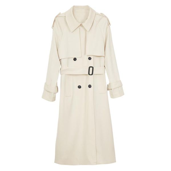 women's trench coats brand women coat beige long double-breasted with belt spring autumn lady duster female outerwear quality, Tan;black
women's trench coats brand women coat beige long double-breasted with belt spring autumn lady duster female outerwear quality, Tan;black