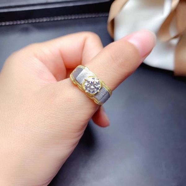 cluster rings exquisite sparkling moisanite ring for men 925 sterling silver birthday gift shiny better than diamond strong power, Golden;silver
cluster rings exquisite sparkling moisanite ring for men 925 sterling silver birthday gift shiny better than diamond strong power, Golden;silver