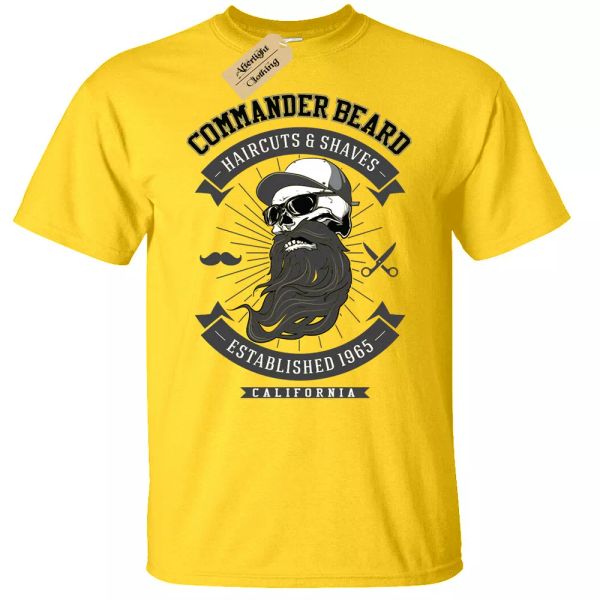 commander barba camiseta hombre divertido bigote barber hipster shave, White;black
commander barba camiseta hombre divertido bigote barber hipster shave, White;black