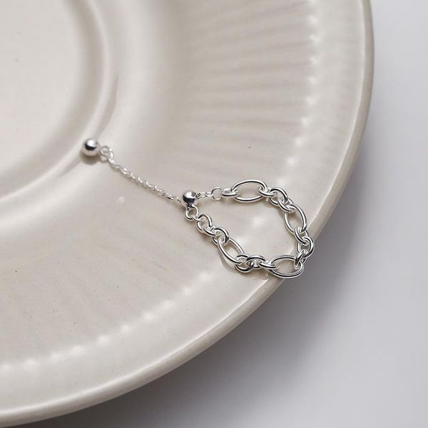 cluster rings chain ring s925 perfect sterling silver drawable bare beads adjustable index finger ladies, Golden;silver
cluster rings chain ring s925 perfect sterling silver drawable bare beads adjustable index finger ladies, Golden;silver