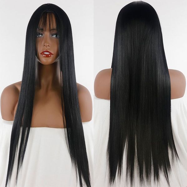 26 inch brazilian straight hair 13x4 lace forehead real wig closed wig transparent, Black
26 inch brazilian straight hair 13x4 lace forehead real wig closed wig transparent, Black