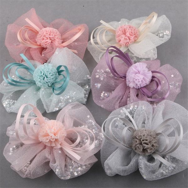 hair clips & barrettes wholesale 20pcs bling little stars decorated handmade lace ribbon bow with floral balls patch sticker craft fit jewel, Golden;silver
hair clips & barrettes wholesale 20pcs bling little stars decorated handmade lace ribbon bow with floral balls patch sticker craft fit jewel, Golden;silver