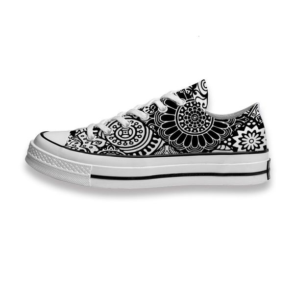 custom printed sho black white mandala lattice sneakers low mens womens skateboard sport footwear diy trainers canvas casual shoe
custom printed sho black white mandala lattice sneakers low mens womens skateboard sport footwear diy trainers canvas casual shoe