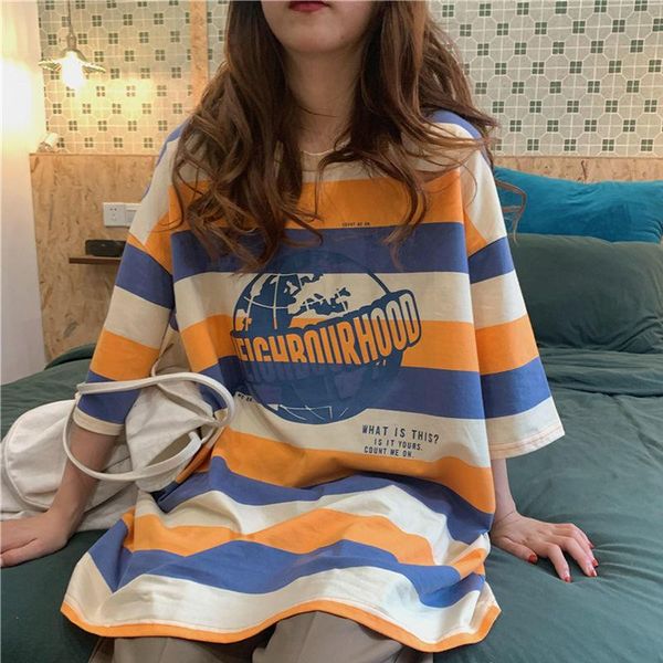 women's t-shirt harajuku graphic tees women summer 2021 oversized t shirt loose style shirts schoolgirl streetwear clothing, White
women's t-shirt harajuku graphic tees women summer 2021 oversized t shirt loose style shirts schoolgirl streetwear clothing, White