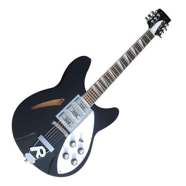 factory outlet-12 string blackelectric guitar with semi-hollow body,rosewood fretboard
factory outlet-12 string blackelectric guitar with semi-hollow body,rosewood fretboard