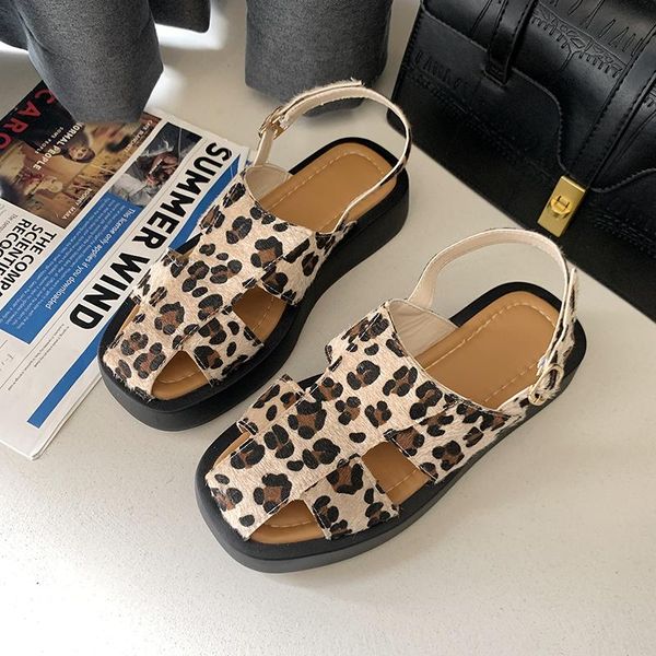sandals women 2021 summer women's outdoor leopard set foot thick bottom comfortable ladies shoes leisure concise, Black
sandals women 2021 summer women's outdoor leopard set foot thick bottom comfortable ladies shoes leisure concise, Black