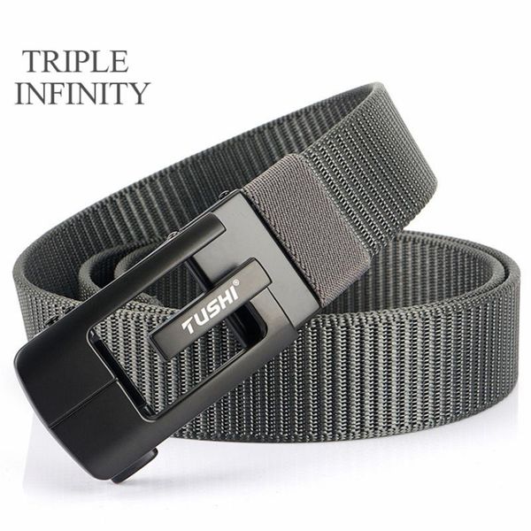 fashion jeans men belt tactical designer metal automatic buckle casual breathable durable nylon male waistband non-slip belts, Black;brown
fashion jeans men belt tactical designer metal automatic buckle casual breathable durable nylon male waistband non-slip belts, Black;brown