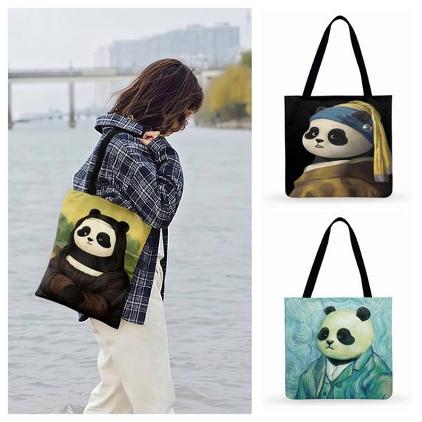 evening bags outdoor beach panda art painting print tote bag for women casual ladies shoulder foldable shopping
evening bags outdoor beach panda art painting print tote bag for women casual ladies shoulder foldable shopping