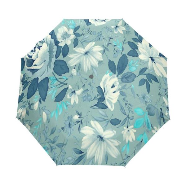 flower pattern blue white compact travel umbrella,windproof, reinforced canopy,3 folds auto open/close anti-uv umbrella umbrellas
flower pattern blue white compact travel umbrella,windproof, reinforced canopy,3 folds auto open/close anti-uv umbrella umbrellas