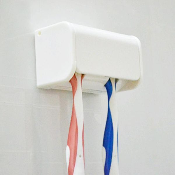 2/6 grids home toothbrush holder el bathroom hygienic back adhesive abs resin rack with protecting cover durable dust-proof holders
2/6 grids home toothbrush holder el bathroom hygienic back adhesive abs resin rack with protecting cover durable dust-proof holders