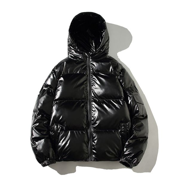 men's down & parkas solid color parka jacket with thick hood harajuku male casual airtight z2rp, Black
men's down & parkas solid color parka jacket with thick hood harajuku male casual airtight z2rp, Black