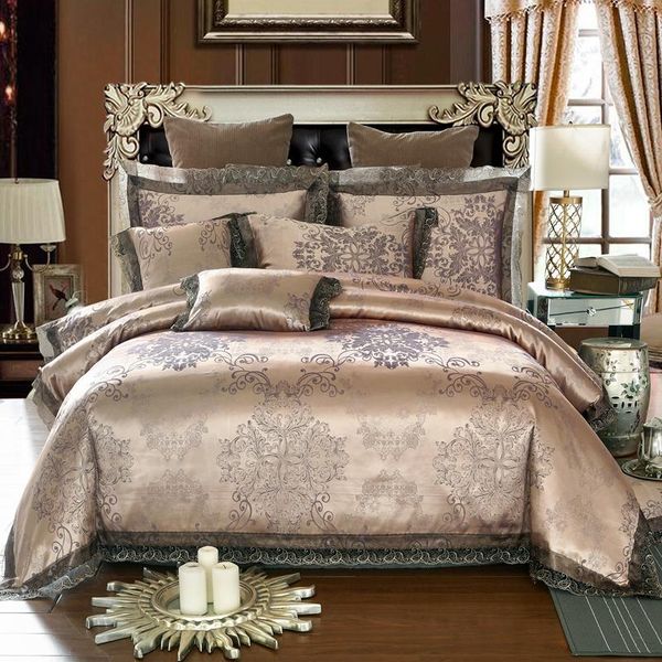 bedding sets 4pcs ab side european jacquard luxury sets/bedclothes king size duvet cover bed sheet linens pillowcases set
bedding sets 4pcs ab side european jacquard luxury sets/bedclothes king size duvet cover bed sheet linens pillowcases set