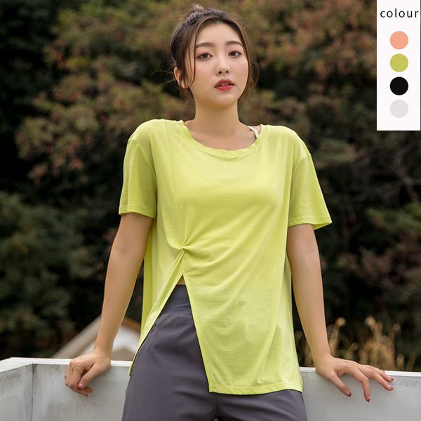 sportswear women's loose running smock gym solid t-shirt net red slim yoga short sleeve, Gray
sportswear women's loose running smock gym solid t-shirt net red slim yoga short sleeve, Gray