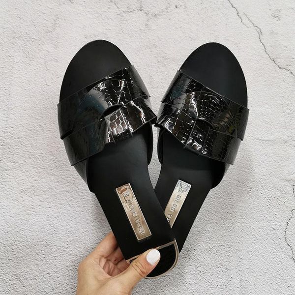 flat women shoes for summer big size 41 candy color pu leather fashion female sandals open toe wear casual ladies flip flops, Black
flat women shoes for summer big size 41 candy color pu leather fashion female sandals open toe wear casual ladies flip flops, Black