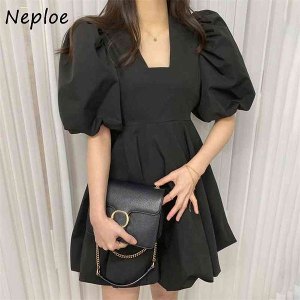 square collar puff long sleeve pullover dress women high waist hip a line slim vestidos spring robe wild 210422, Black;gray
square collar puff long sleeve pullover dress women high waist hip a line slim vestidos spring robe wild 210422, Black;gray