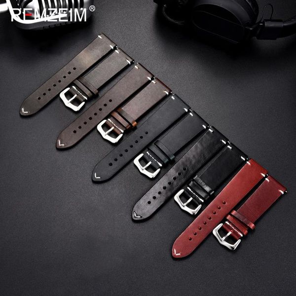 watch bands remzeim handmade vintage oil wax leather watchband 18mm 20mm 22mm 24mm replacement bracelet strap band accessories, Black;brown
watch bands remzeim handmade vintage oil wax leather watchband 18mm 20mm 22mm 24mm replacement bracelet strap band accessories, Black;brown