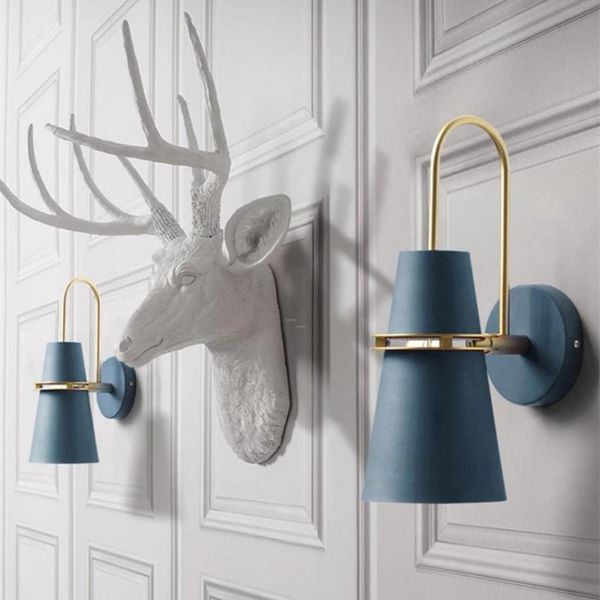 wall lamp luces led lightings decor nordic outdoor mirror living room bedroom color iron horn shape e27
wall lamp luces led lightings decor nordic outdoor mirror living room bedroom color iron horn shape e27