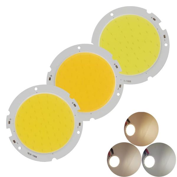 bulbs 10pcs promotion round 76mm 60mm led cob light source high power lumen module 20w 30w warm nature white for downlight
bulbs 10pcs promotion round 76mm 60mm led cob light source high power lumen module 20w 30w warm nature white for downlight