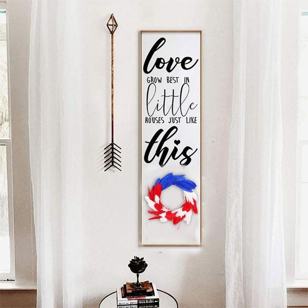 decorative flowers & wreaths patriotic wreath independence day feather veterans hanging garland for front door porch ornament home decoratio
decorative flowers & wreaths patriotic wreath independence day feather veterans hanging garland for front door porch ornament home decoratio