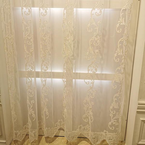 Curtain & Drapes Style European Light Luxury White Gauze Embroidered Window Bedroom And Living Room With
Curtain & Drapes Style European Light Luxury White Gauze Embroidered Window Bedroom And Living Room With