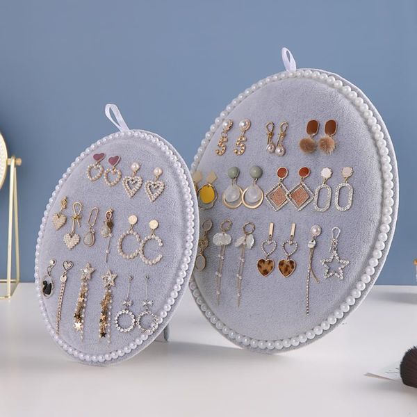 jewelry pouches, bags flannelette earring rack for women's household exquisite hanging necklace storage artifact display, Pink;blue
jewelry pouches, bags flannelette earring rack for women's household exquisite hanging necklace storage artifact display, Pink;blue