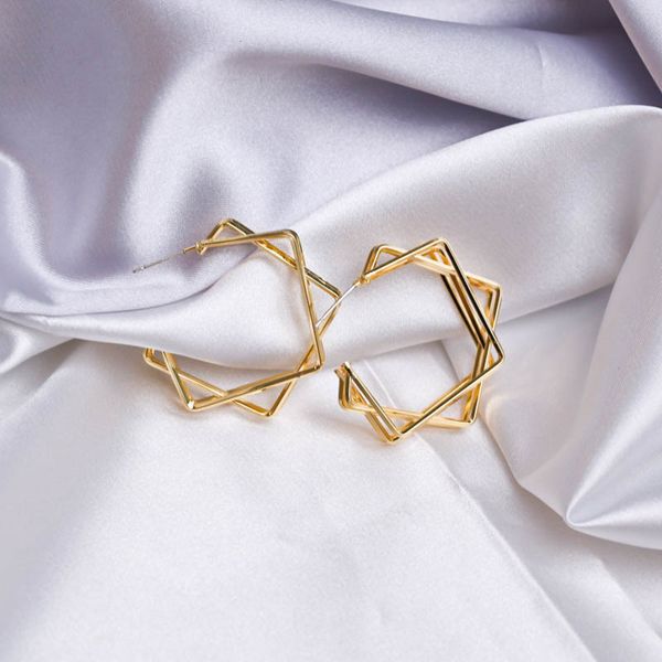 geometric metal exaggerated big 2021 new fashion personalized ear jewelry women's korean earrings, Black
geometric metal exaggerated big 2021 new fashion personalized ear jewelry women's korean earrings, Black