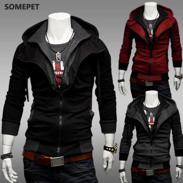 men's jackets 2021 autumn jacket cultivate paragraph color matching male's hooded coat, Black;brown
men's jackets 2021 autumn jacket cultivate paragraph color matching male's hooded coat, Black;brown