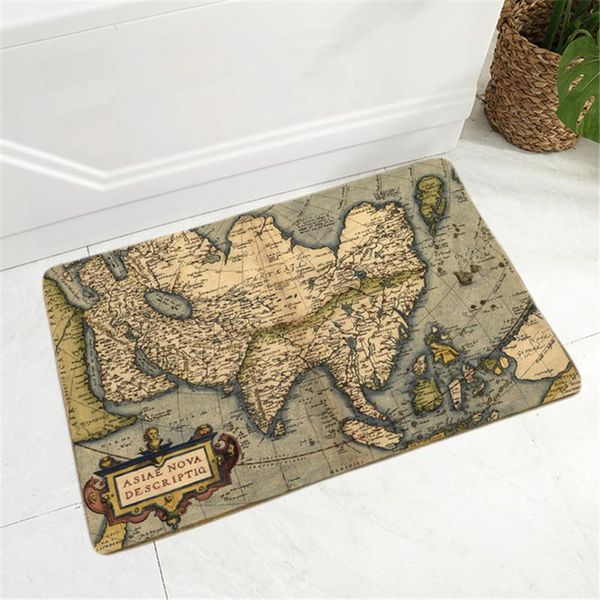 super soft flannel carpet vintage old map floor door mat for kitchen bedroom non-slip decor geometric hallway doormat 40x60cm carpets
super soft flannel carpet vintage old map floor door mat for kitchen bedroom non-slip decor geometric hallway doormat 40x60cm carpets