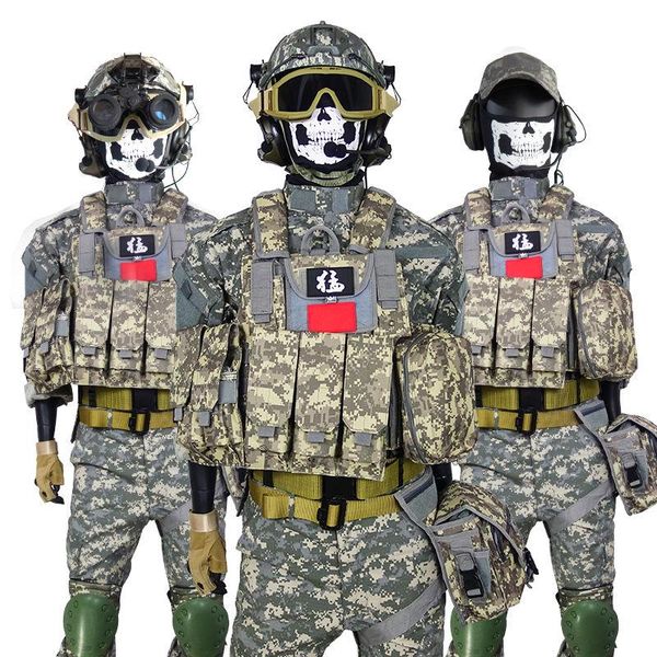 men's tracksuits summer camouflage suit male commando operations in acu tactical cs combat uniform, Gray 
men's tracksuits summer camouflage suit male commando operations in acu tactical cs combat uniform, Gray