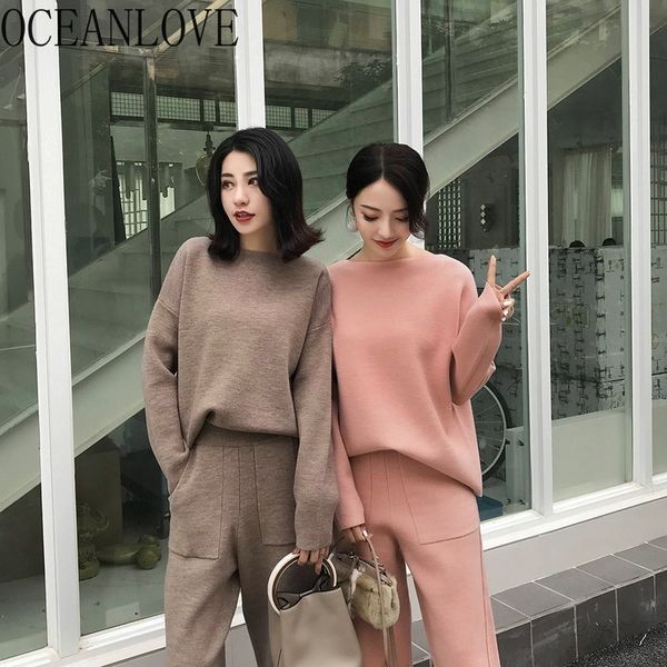 two piece set women sweaters+ankle-length pants knitted outfits autumn winter solid ropa de mujer fashion 17990 210415, White
two piece set women sweaters+ankle-length pants knitted outfits autumn winter solid ropa de mujer fashion 17990 210415, White