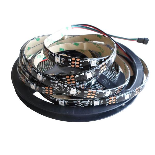 20mx addressable ws2812b digital led strip light 5v input 30led/m 30pixel/m white/black pcb ip30/ip65/ip67 express strips
20mx addressable ws2812b digital led strip light 5v input 30led/m 30pixel/m white/black pcb ip30/ip65/ip67 express strips