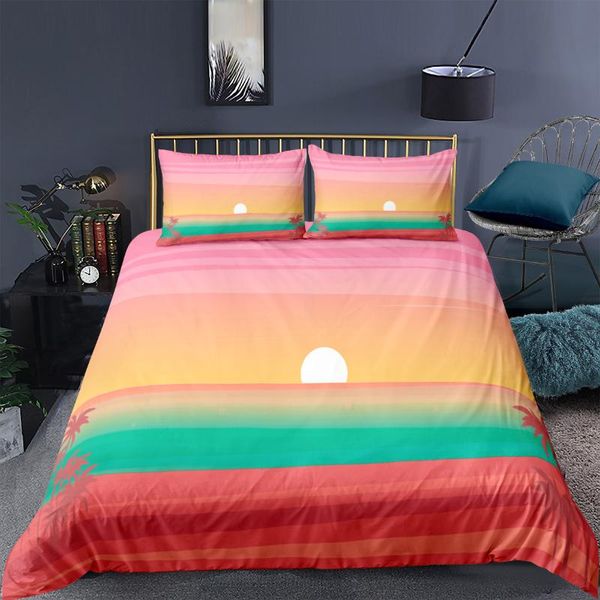 pink fantasy sunset bedding set fashion modern 3d print comforter luxury duvet cover home textile king single size sets
pink fantasy sunset bedding set fashion modern 3d print comforter luxury duvet cover home textile king single size sets