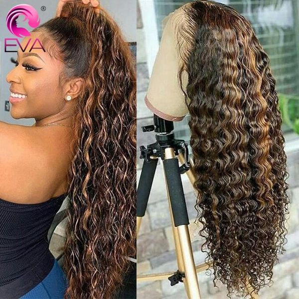 eva highlight wig brazilian curly highlighted lace frontal human hair wigs honey blonde ombre front for women remy, Black;brown
eva highlight wig brazilian curly highlighted lace frontal human hair wigs honey blonde ombre front for women remy, Black;brown
