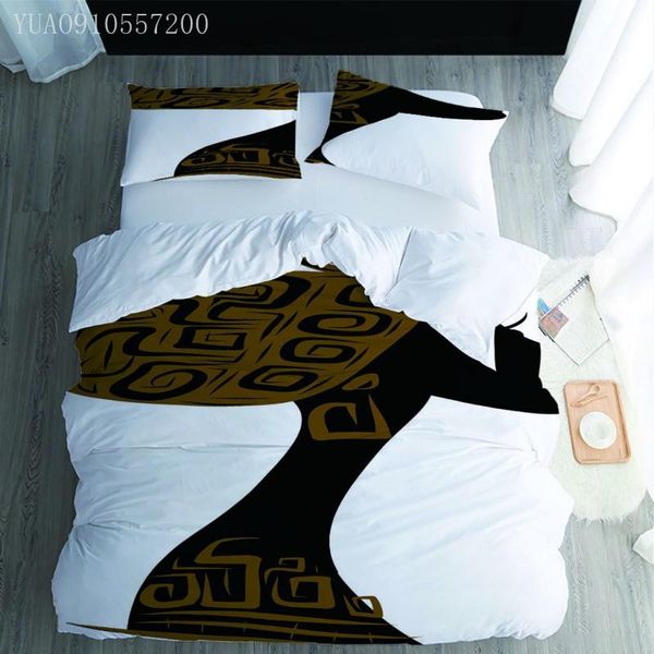 bedding sets art printed african women unique design duvet cover set comforter covers soft fabric twin full king size
bedding sets art printed african women unique design duvet cover set comforter covers soft fabric twin full king size